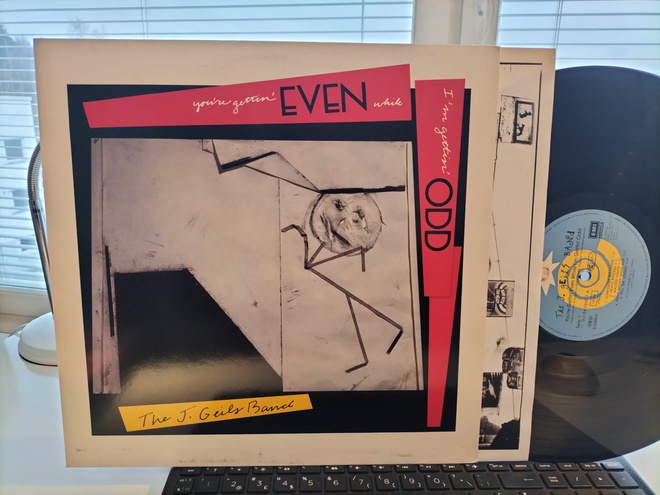 J.GEILS BAND, You're gettin' even while.. LP EEC -84 SIISTI