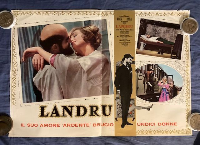 Claude Chabrol: Siniparta(Landru). Elokuvajuliste.