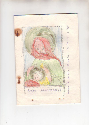 Pieni Joululehti, Vampula 1966, monistettu.