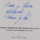 Saki Paatsama : Ligament injuries in the canine stifle jo... - pikkukuva 2