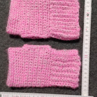 Alina´s Handmade käsityö ranteenlämmittimet vaaleanpunainen - pikkukuva 2