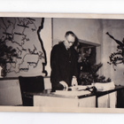 VANHA Valokuva Lappi Rovaniemi 1950 Postikorttikoko - pikkukuva 1