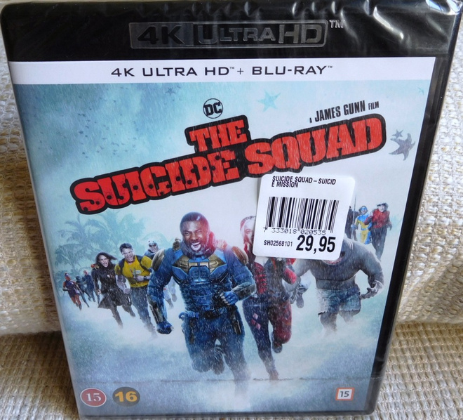 Suicide Squad 2021 4K (muoveissa) [4K UHD + Blu-ray]