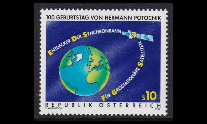Itävalta 2082 ** Avaruuspioneeri Hermann Potocnik (1992)