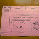1925 Tampere postiennakko Perkjärvelle - pikkukuva 2