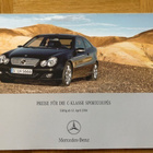 Hinnasto ja lisävarusteet Mercedes C Sportcoupe W203/CL203 - pikkukuva 1