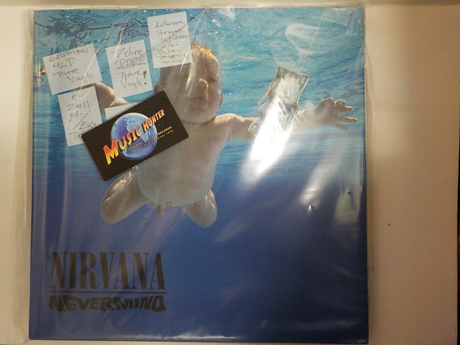 NIRVANA - NEVERMIND DELUXE RARE PICTURE VINYLS M-/EX+ 4LP