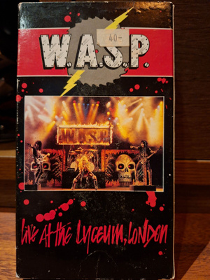 VHS W.A.S.P. - Live at the Lyceum, London (1984)