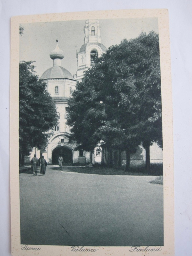 VANHA Postikortti Valamo 1930-l