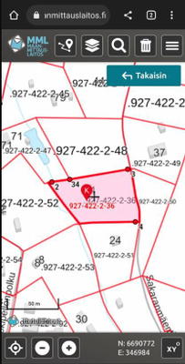 Tontti 3400 m2