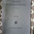 Leichte Klavierstücke 1. (nuotit pianolle) - pikkukuva 1
