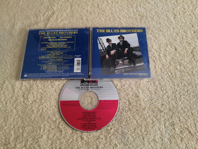 THE BLUES BROTHERS - Original Soundtrack Recording CD