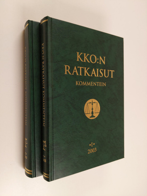 Pekka (toim.) Timonen : KKO:n ratkaisut kommentein 2003 1-2