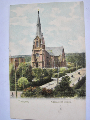 VANHA Postikortti Tampere ennen 1905