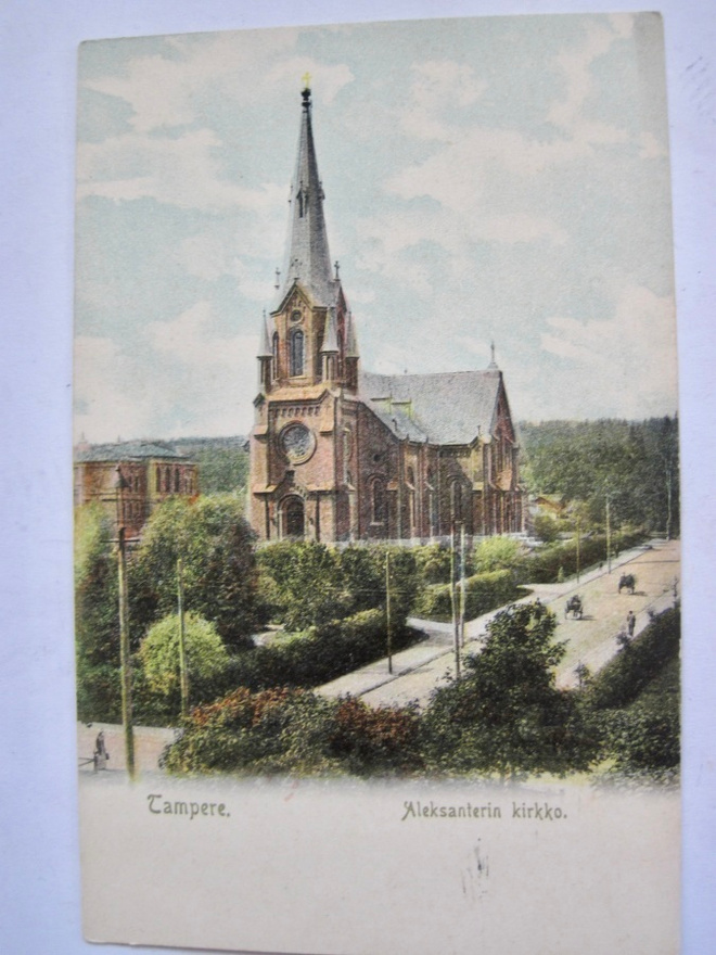 VANHA Postikortti Tampere ennen 1905