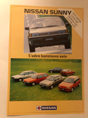 Myyntiesite - Nissan Sunny - 1987