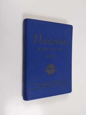 Puutarhakalenteri 1955