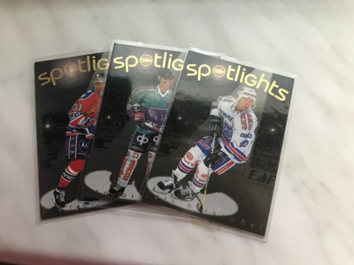 1995-96 Sisu Spotlights kortteja alkaen 1.0e/kpl