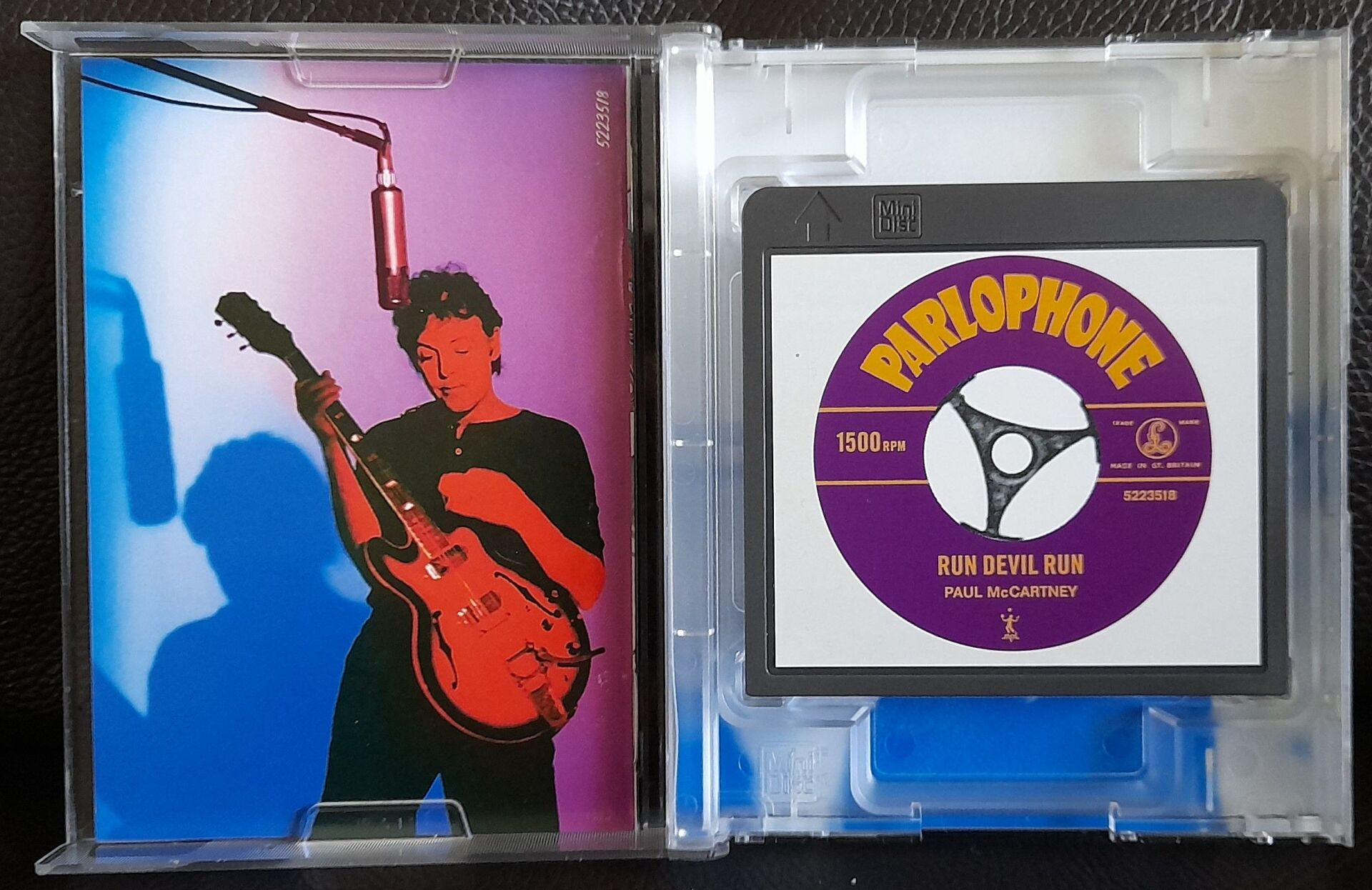 Paul McCartney - Run devil run minidisc - Huuto.net