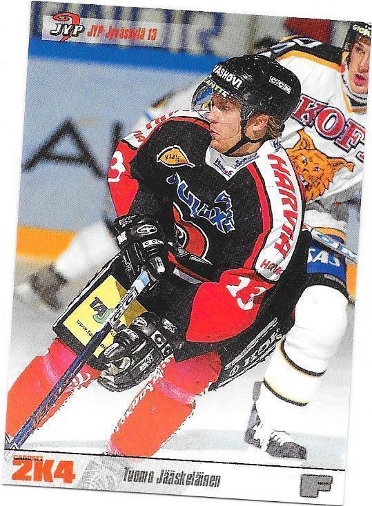 2003-04 CardSet #78 Tuomo Jääskeläinen JYP