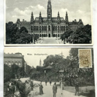 Itävalta Wien Rathaus Stadtparktie 1932 filatelia lähetys - pikkukuva 1