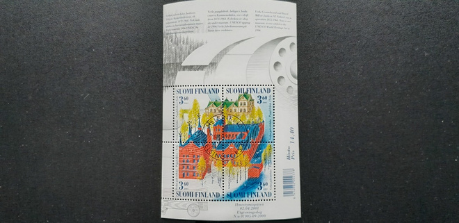 Verla pienoisarkki 2001 leimattu LaPe BL27