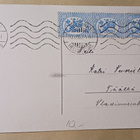Soikiokortti, lapset ja lumiukko, p. 1922 - pikkukuva 2