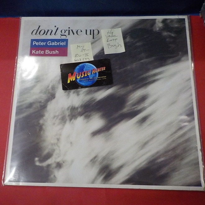 KATE BUSH  PETER GABRIEL - DONT GIVE UP M-/M- EU -86 PRESS