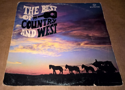 THE BEST OF COUNTRY AND WEST  LP