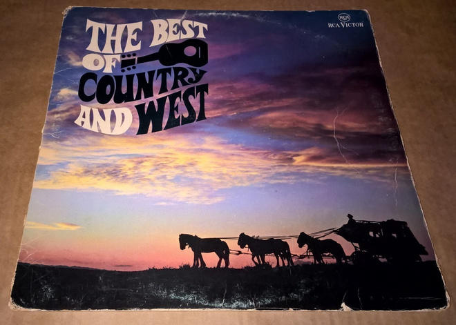 THE BEST OF COUNTRY AND WEST  LP