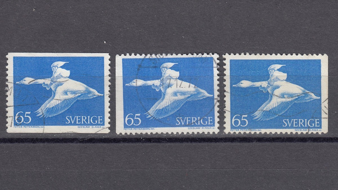 Ruotsi 1971 Fa 750A ja B Nils Holgersson