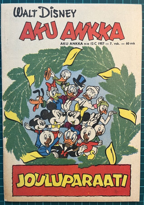 Aku Ankka 1957 no. 12C, Jouluparaati