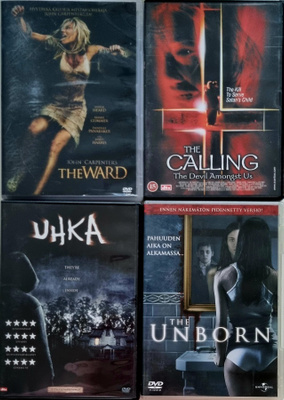 4 KPL KAUHUELOKUVIA DVD