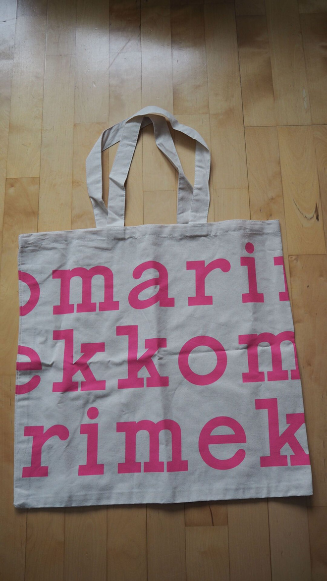MARIMEKKO LOGOKASSI, vaal.punainen, UUSI