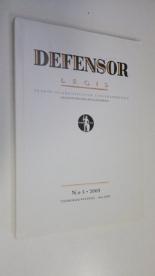 Defensor legis n:o 3/2003