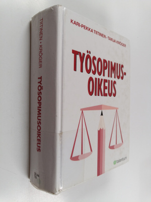 Tarja Kröger ym. : Työsopimusoikeus