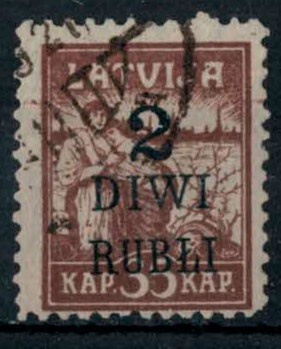 Latvia Mi 59 o