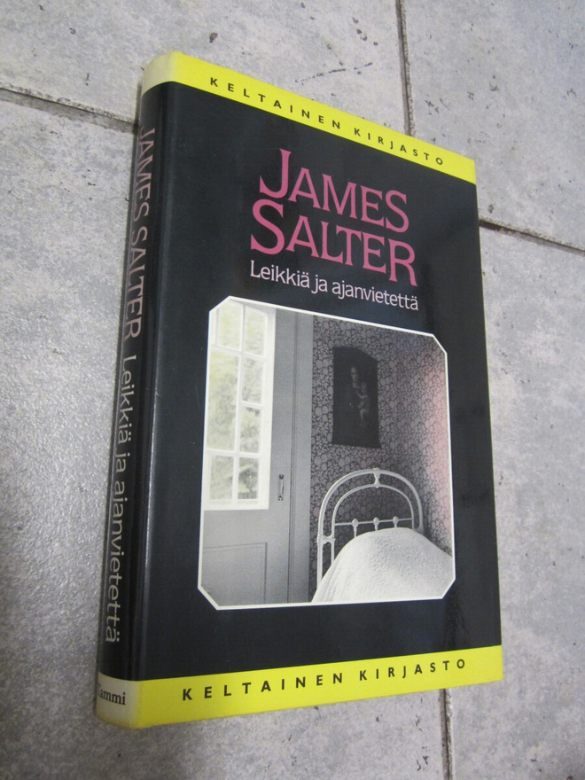 james salter-  leikkiä ja ajanvietettä ( uudenverr )