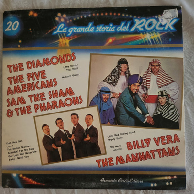 V/A La Grande Storia Del Rock 20 Lp (M-/EX+)