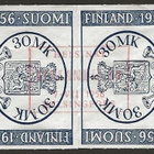1956 Juhlamerkki 30mk päikköpari epl. - pikkukuva 1