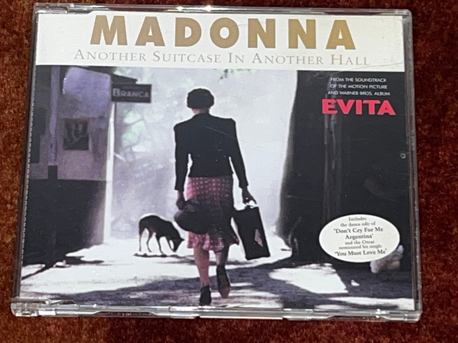 MADONNA - ANOTHER SUITCASE IN ANOTHER HALL - CD SINGLE