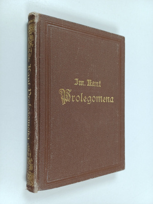 Immanuel Kant : Prolegomena : zu einer jeden kunftigen Me...