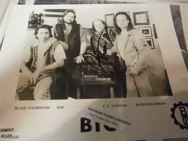 BACHMAN - TURNER OVERDRIVE B/W PROMOKUVA NIMMARILLA