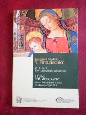 San Marino 2e erikoisraha Pinturicchio v. 2013