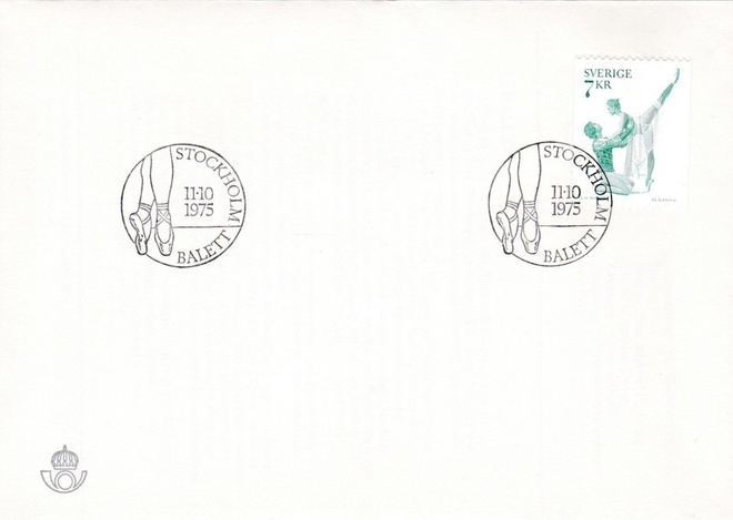 RUOTSI 1975 - Fa 942 FDC KUORI