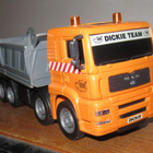 Man Dickie kuorma-auton pienoismalli, pit 22cm. - pikkukuva 5