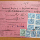 1916 Vaasa sens postiennakko Alajärven nimismiehelle - pikkukuva 1