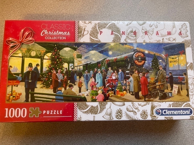 Clementonin jouluaiheinen palapeli, 1000 palaa