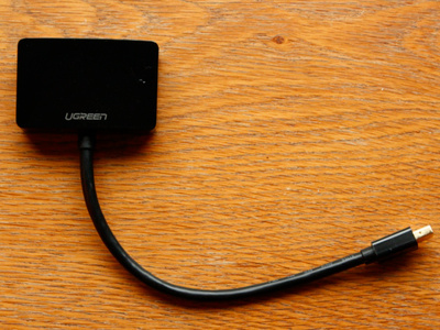 UGreen MiniDP (Thunderbolt) to HDMI / VGA -adapteri