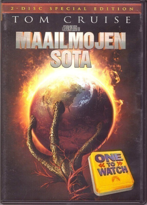 Maailmojen sota (Tom Cruise, Dakota Fanning) 2 x DVD